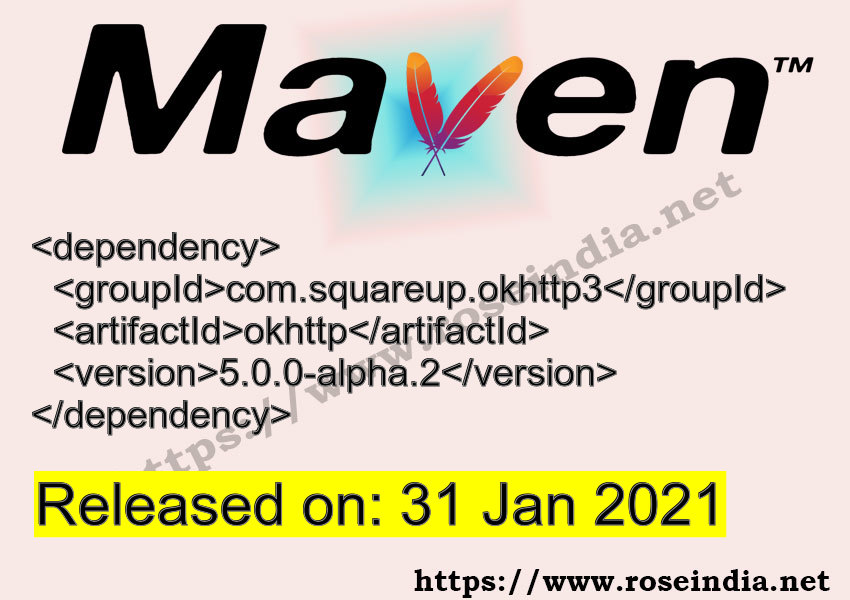 Maven Dependency release