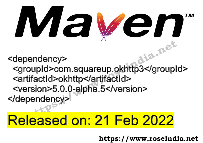 Maven Dependency release