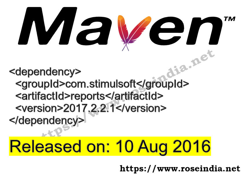 Maven Dependency release