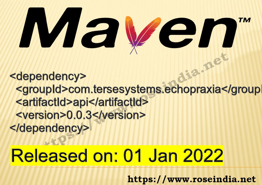 Maven Dependency release
