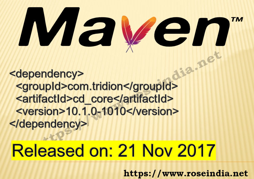 Maven Dependency release