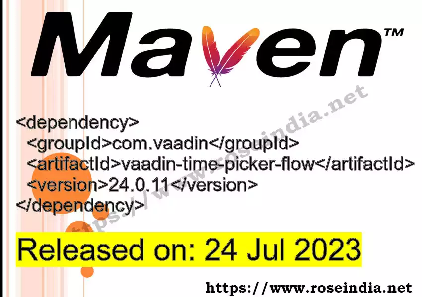 Maven dependency for GROUP_ID - ARTIFACT_ID version VERSION_ID is released. Learn to use ARTIFACT_ID version VERSION_ID in Maven based Java projects