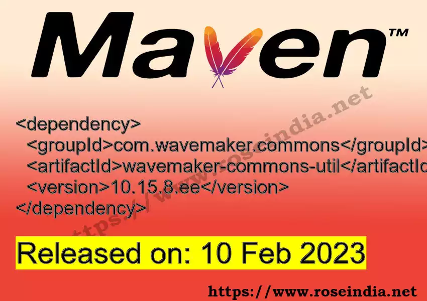 Maven dependency for  GROUP_ID - ARTIFACT_ID version VERSION_ID is released. Learn to use  ARTIFACT_ID version VERSION_ID in Maven based Java projects