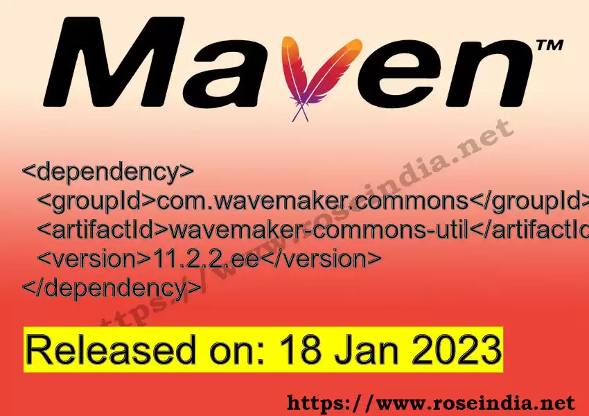 Maven dependency for GROUP_ID - ARTIFACT_ID version VERSION_ID is released. Learn to use ARTIFACT_ID version VERSION_ID in Maven based Java projects