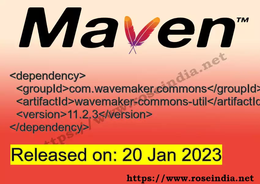 Maven dependency for GROUP_ID - ARTIFACT_ID version VERSION_ID is released. Learn to use ARTIFACT_ID version VERSION_ID in Maven based Java projects