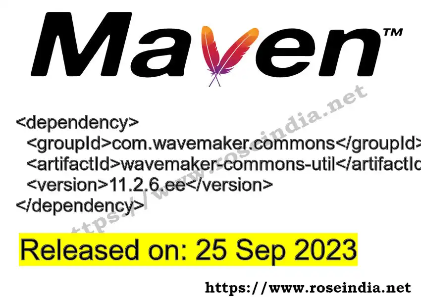 Maven dependency for GROUP_ID - ARTIFACT_ID version VERSION_ID is released. Learn to use ARTIFACT_ID version VERSION_ID in Maven based Java projects