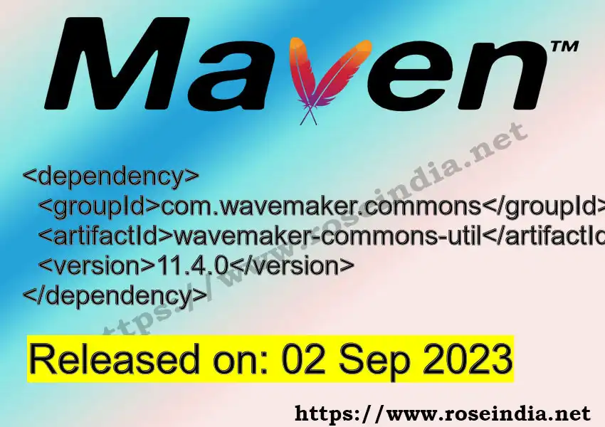 Maven dependency for GROUP_ID - ARTIFACT_ID version VERSION_ID is released. Learn to use ARTIFACT_ID version VERSION_ID in Maven based Java projects