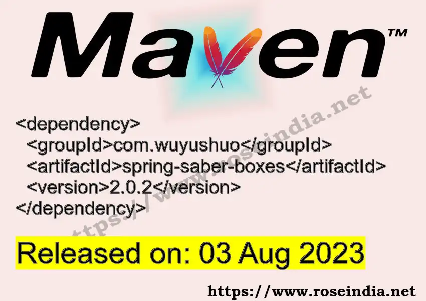 Maven dependency for GROUP_ID - ARTIFACT_ID version VERSION_ID is released. Learn to use ARTIFACT_ID version VERSION_ID in Maven based Java projects