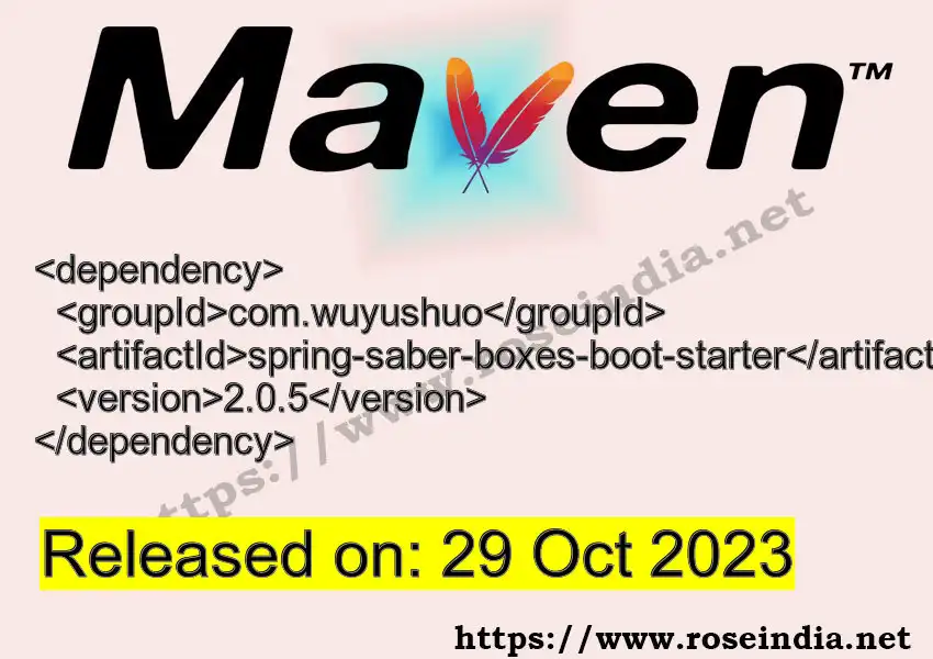 Maven dependency for GROUP_ID - ARTIFACT_ID version VERSION_ID is released. Learn to use ARTIFACT_ID version VERSION_ID in Maven based Java projects