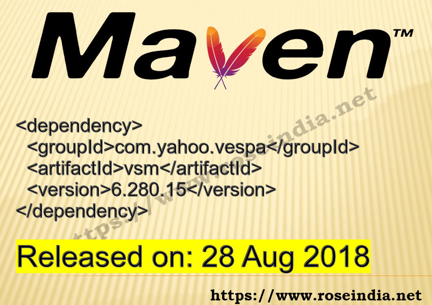 Maven Dependency release