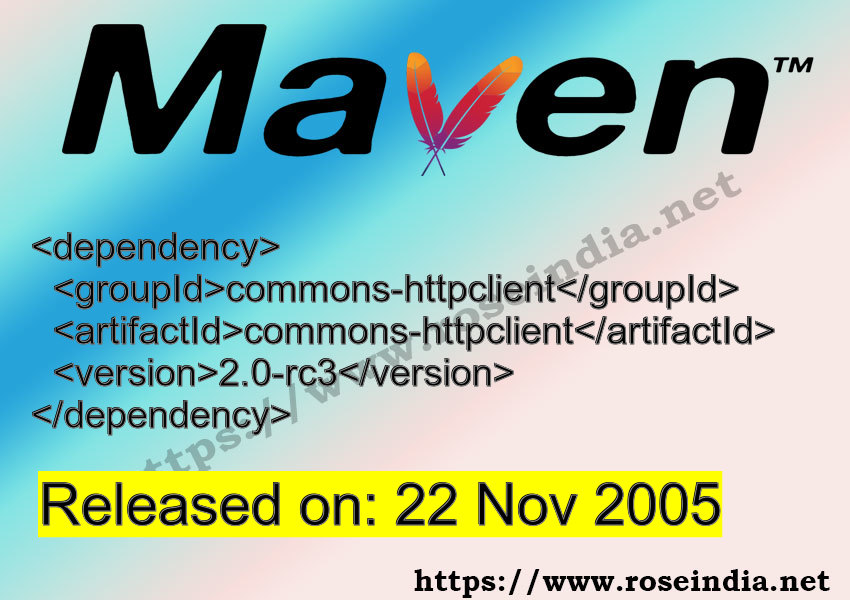 Maven Dependency release