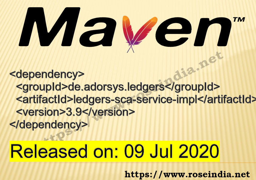 Maven Dependency release