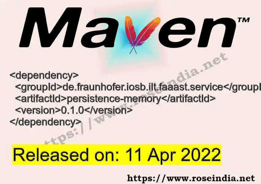 Maven Dependency release