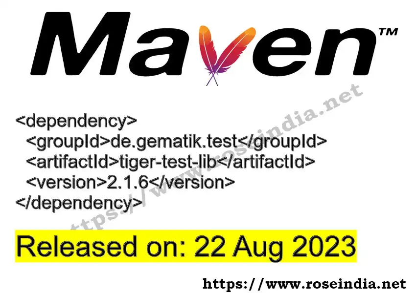 Maven dependency for GROUP_ID - ARTIFACT_ID version VERSION_ID is released. Learn to use ARTIFACT_ID version VERSION_ID in Maven based Java projects
