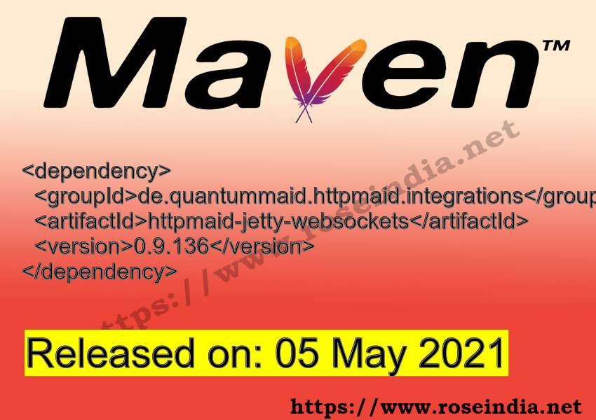 Maven Dependency release