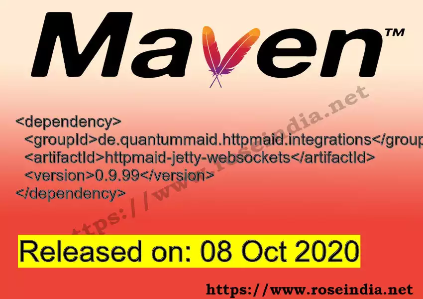 Maven dependency for  GROUP_ID - ARTIFACT_ID version VERSION_ID is released. Learn to use  ARTIFACT_ID version VERSION_ID in Maven based Java projects