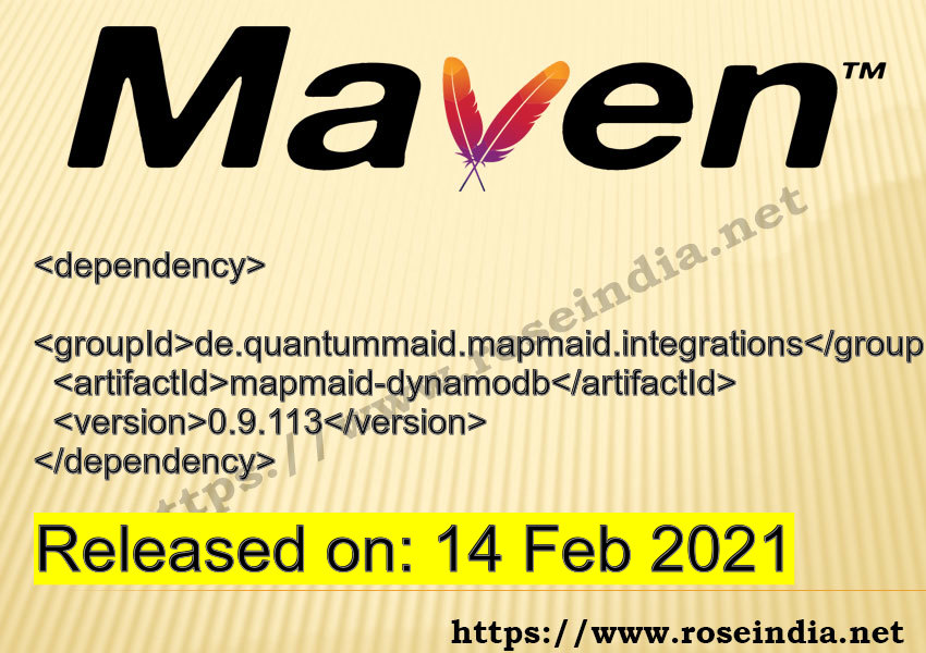 Maven Dependency release