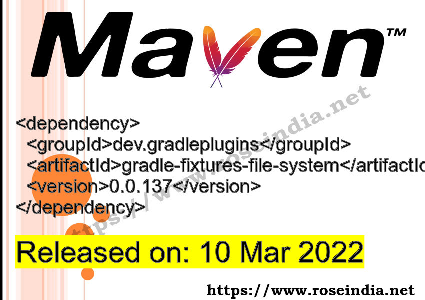 Maven Dependency release