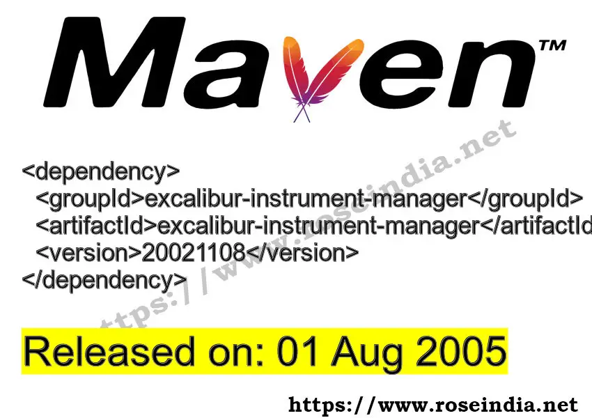 Maven Dependency release