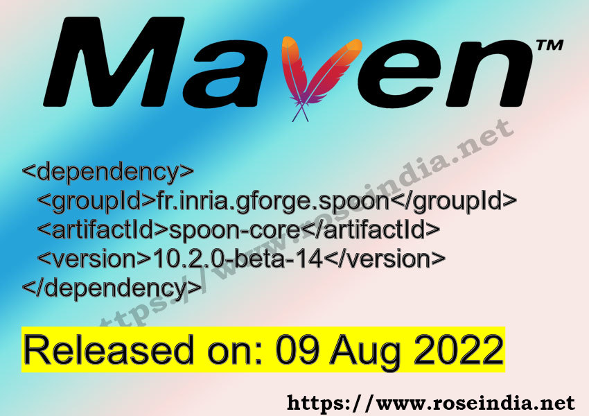 Maven Dependency release
