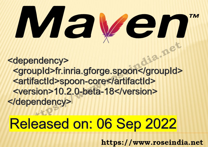 Maven Dependency release