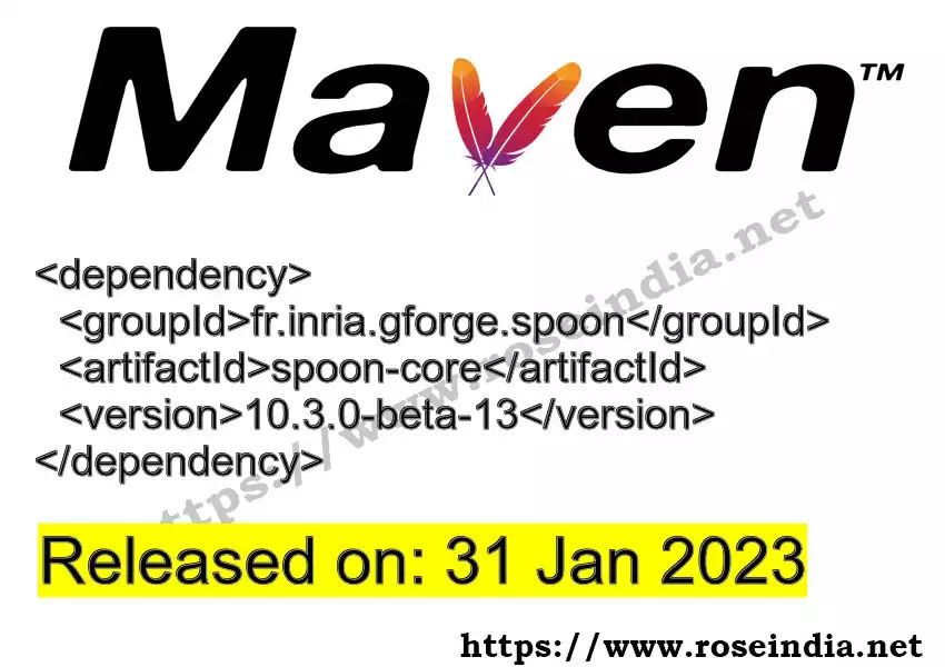 Maven dependency for  GROUP_ID - ARTIFACT_ID version VERSION_ID is released. Learn to use  ARTIFACT_ID version VERSION_ID in Maven based Java projects