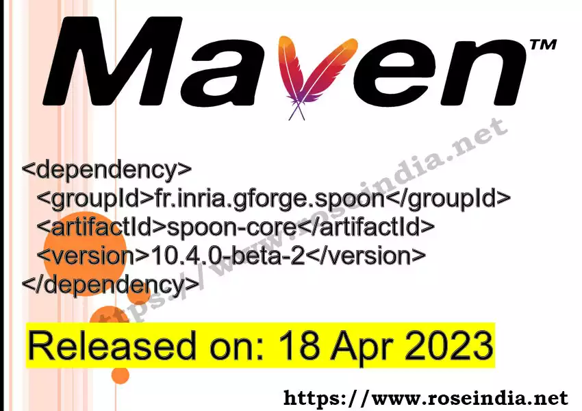 Maven dependency for GROUP_ID - ARTIFACT_ID version VERSION_ID is released. Learn to use ARTIFACT_ID version VERSION_ID in Maven based Java projects