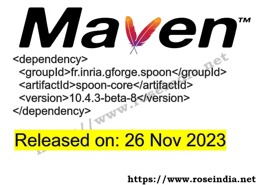 Maven dependency for GROUP_ID - ARTIFACT_ID version VERSION_ID is released. Learn to use ARTIFACT_ID version VERSION_ID in Maven based Java projects