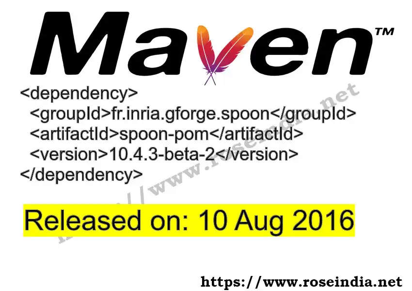 Maven dependency for GROUP_ID - ARTIFACT_ID version VERSION_ID is released. Learn to use ARTIFACT_ID version VERSION_ID in Maven based Java projects
