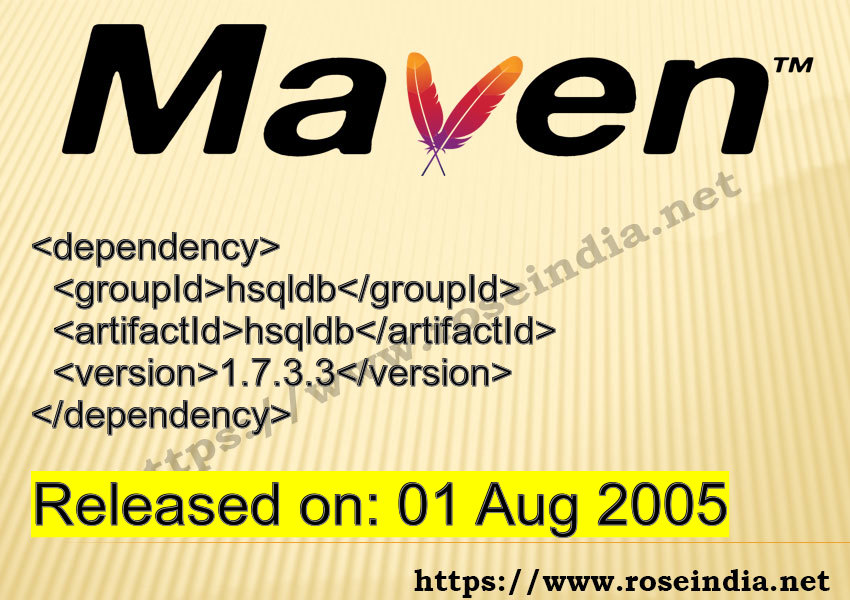 Maven Dependency release