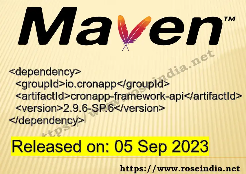 Maven dependency for GROUP_ID - ARTIFACT_ID version VERSION_ID is released. Learn to use ARTIFACT_ID version VERSION_ID in Maven based Java projects