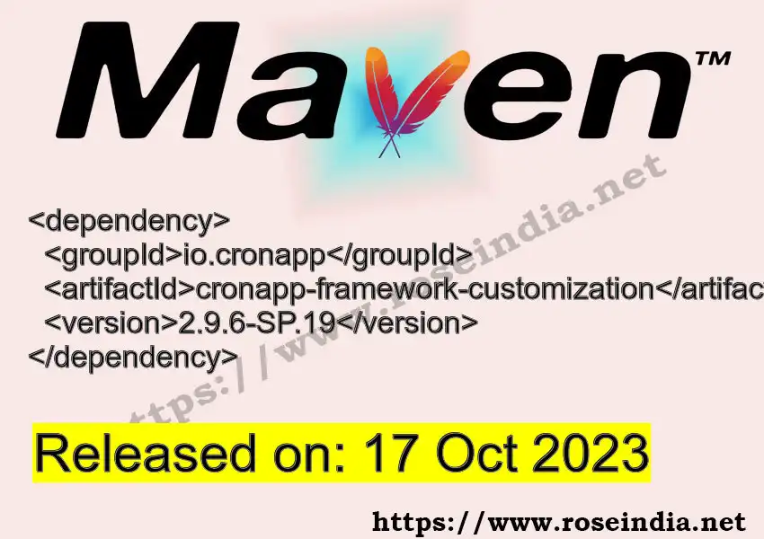 Maven dependency for GROUP_ID - ARTIFACT_ID version VERSION_ID is released. Learn to use ARTIFACT_ID version VERSION_ID in Maven based Java projects