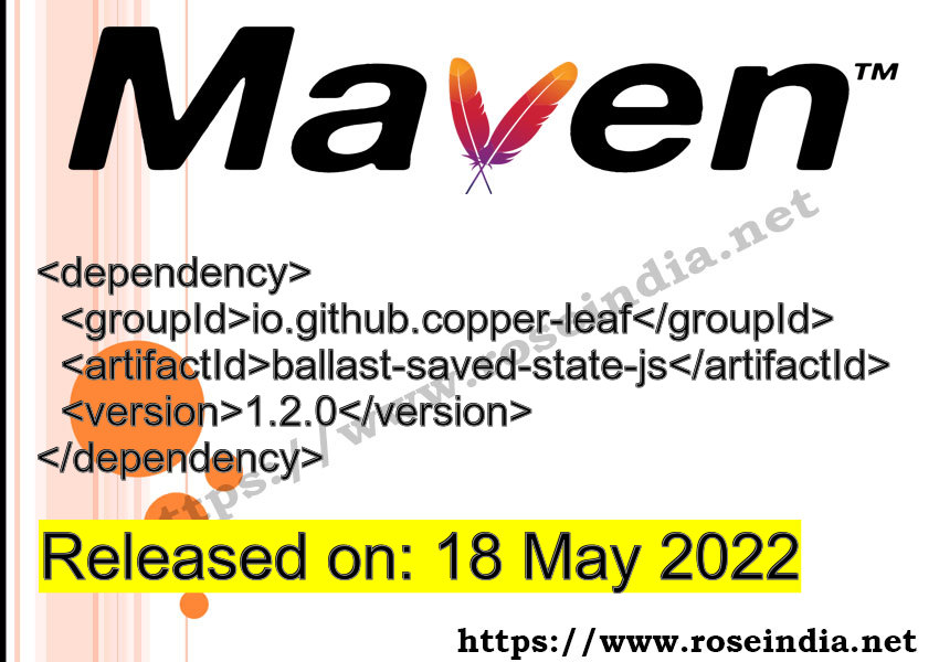 Maven Dependency release