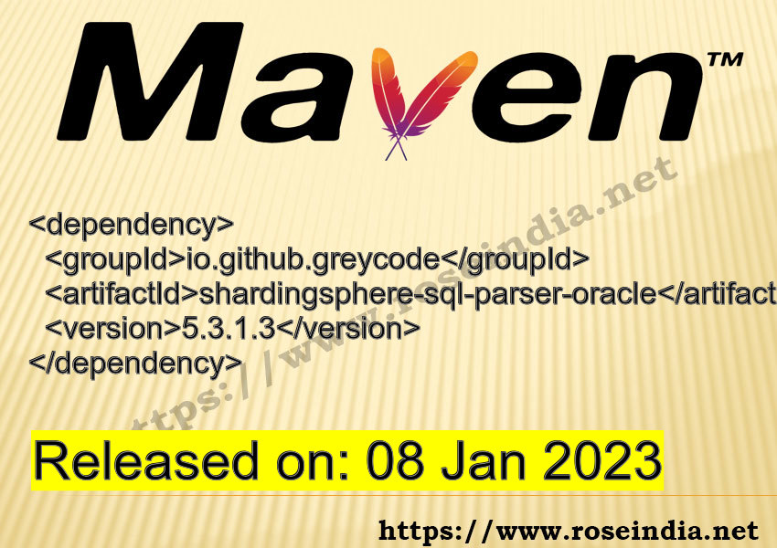 Maven Dependency release