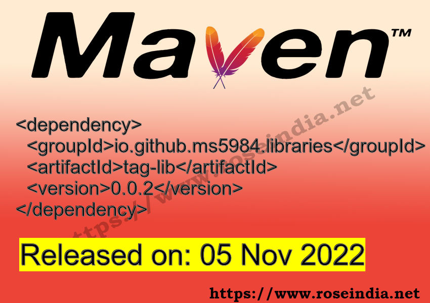 Maven Dependency release