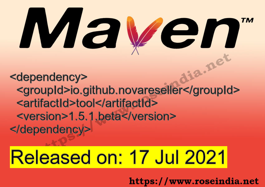 Maven Dependency release