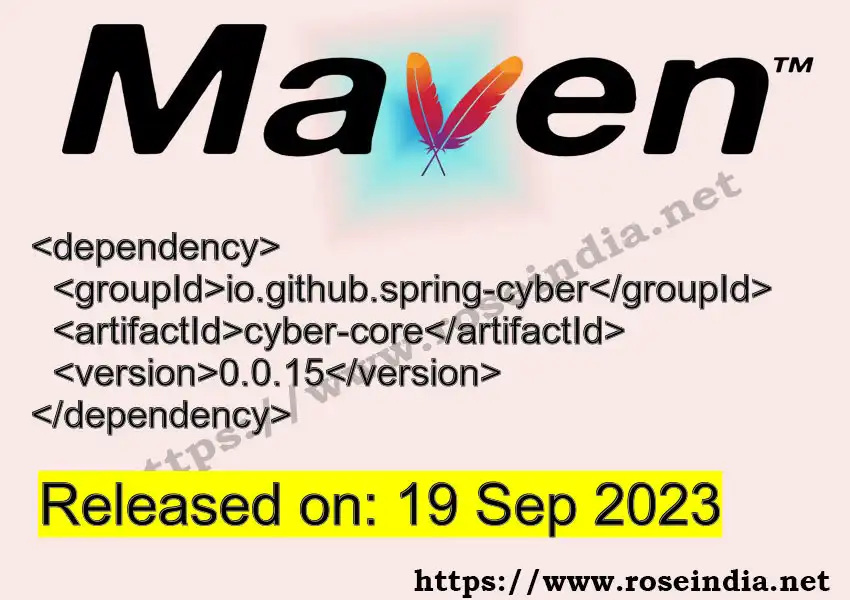 Maven dependency for GROUP_ID - ARTIFACT_ID version VERSION_ID is released. Learn to use ARTIFACT_ID version VERSION_ID in Maven based Java projects