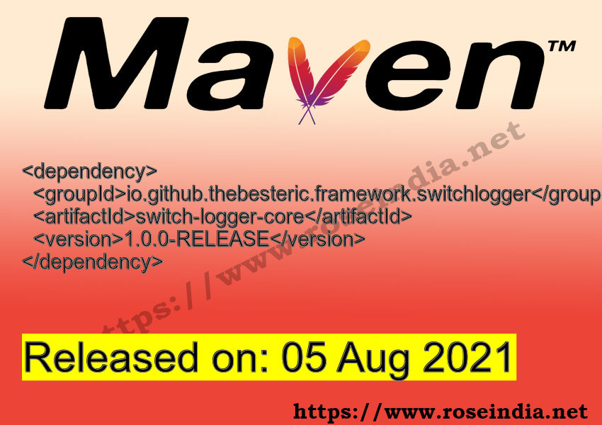 Maven Dependency release