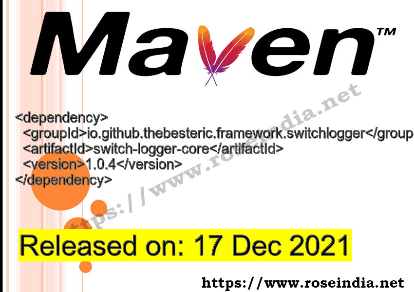 Maven Dependency release