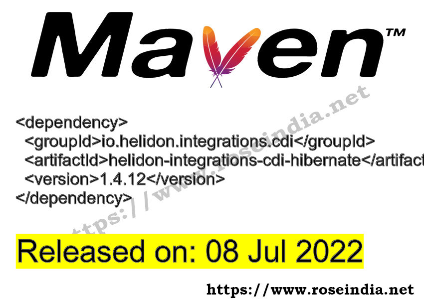Maven Dependency release