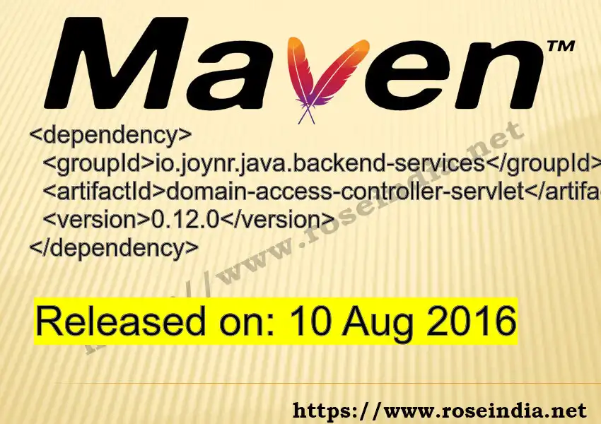 Maven dependency for GROUP_ID - ARTIFACT_ID version VERSION_ID is released. Learn to use ARTIFACT_ID version VERSION_ID in Maven based Java projects