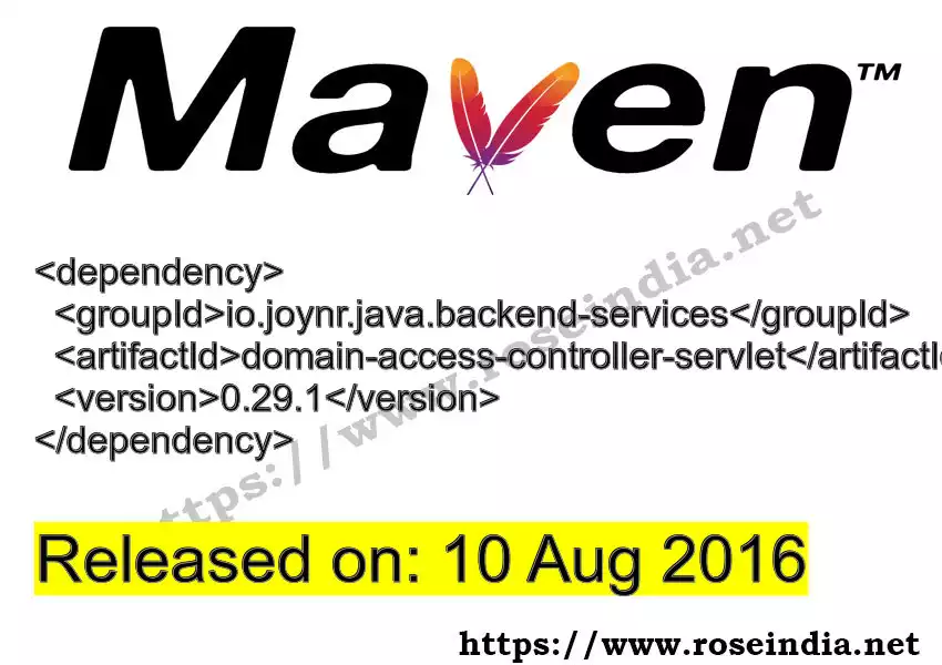 Maven dependency for GROUP_ID - ARTIFACT_ID version VERSION_ID is released. Learn to use ARTIFACT_ID version VERSION_ID in Maven based Java projects