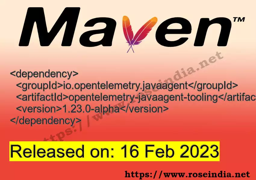 Maven dependency for  GROUP_ID - ARTIFACT_ID version VERSION_ID is released. Learn to use  ARTIFACT_ID version VERSION_ID in Maven based Java projects