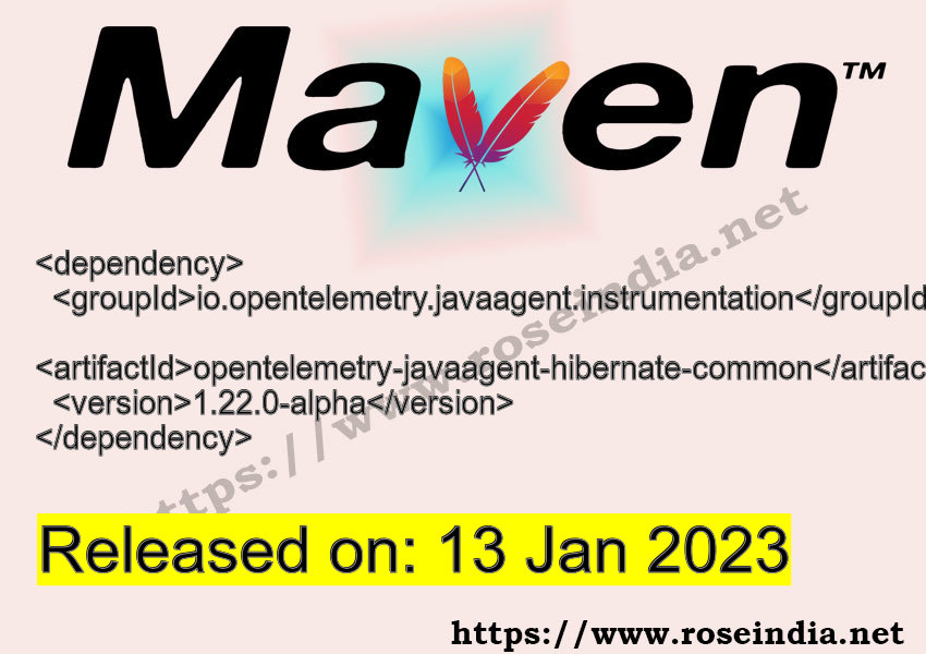 Maven Dependency release