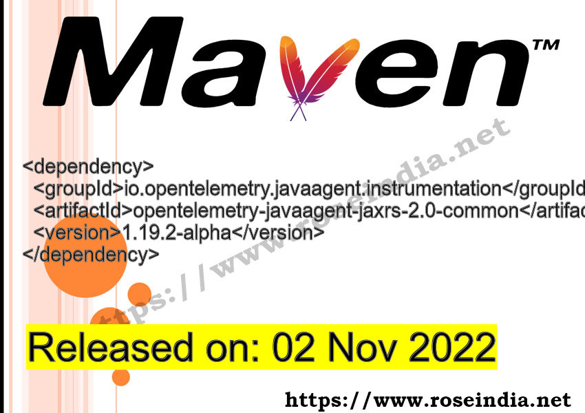 Maven Dependency release