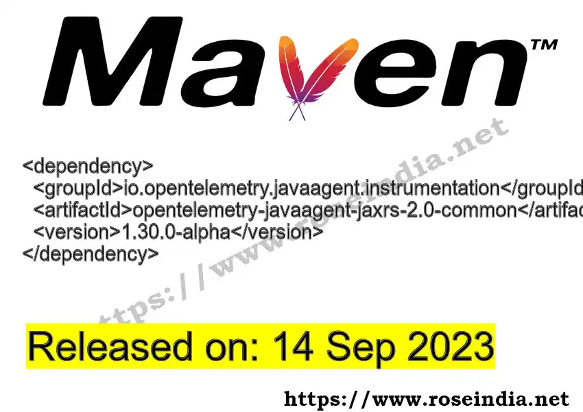 Maven dependency for GROUP_ID - ARTIFACT_ID version VERSION_ID is released. Learn to use ARTIFACT_ID version VERSION_ID in Maven based Java projects