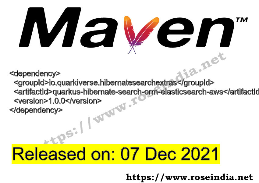 Maven Dependency release