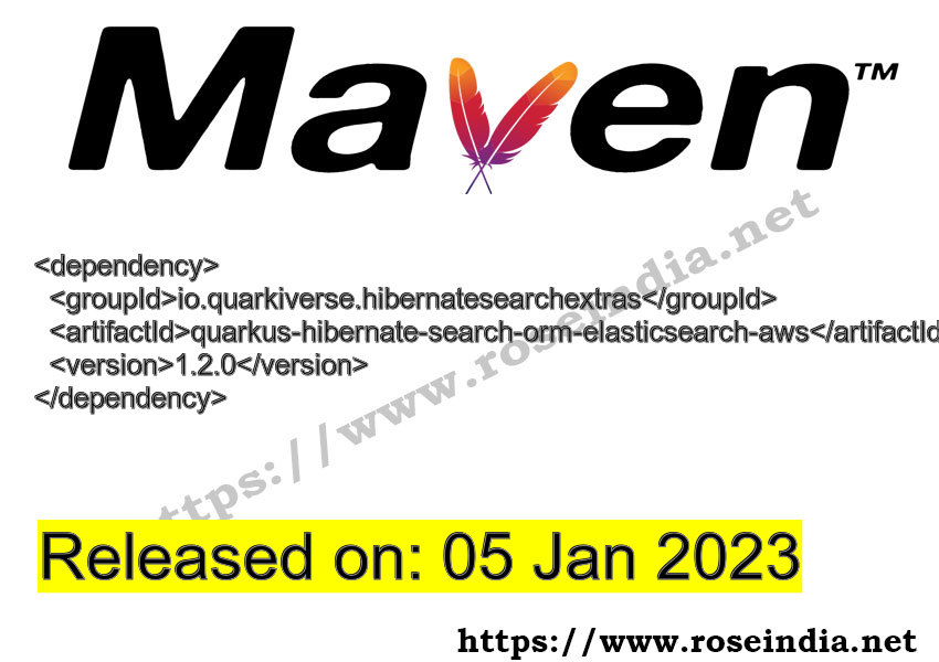 Maven Dependency release