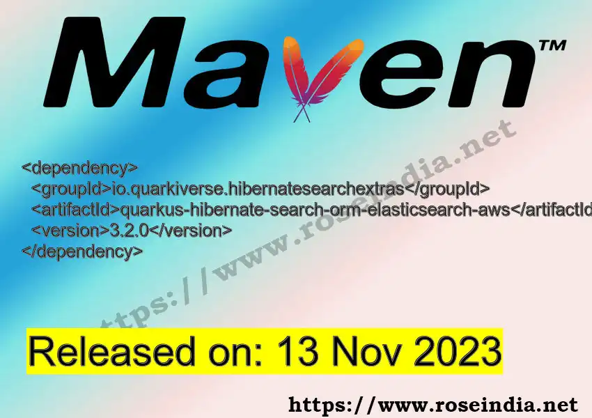 Maven dependency for  GROUP_ID - ARTIFACT_ID version VERSION_ID is released. Learn to use  ARTIFACT_ID version VERSION_ID in Maven based Java projects