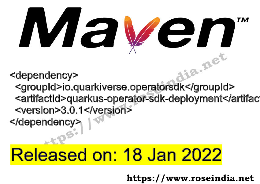 Maven Dependency release